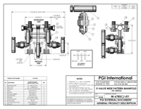 PGI Int'l Five-Valve Manifold